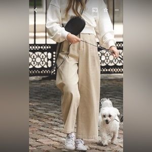 Oak + fort pants size 0